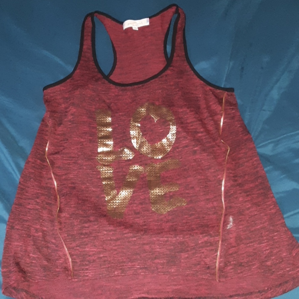 'Love' tank top
